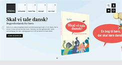Desktop Screenshot of alfabetaforlag.dk